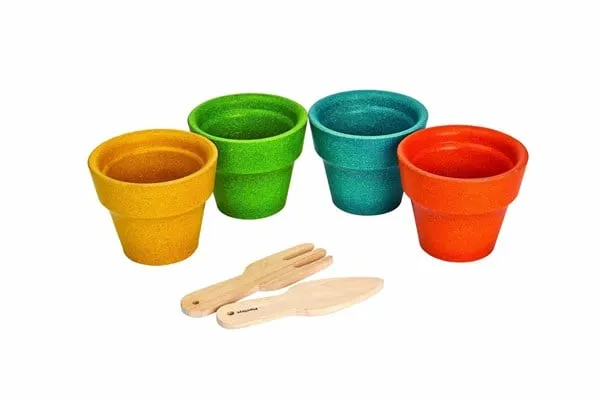 PLANTOYS Blomsterkrukkesæt
