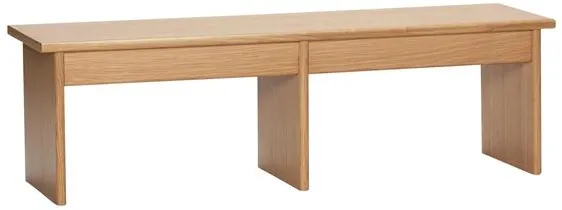 Hübsch Doppio Bænk Natur